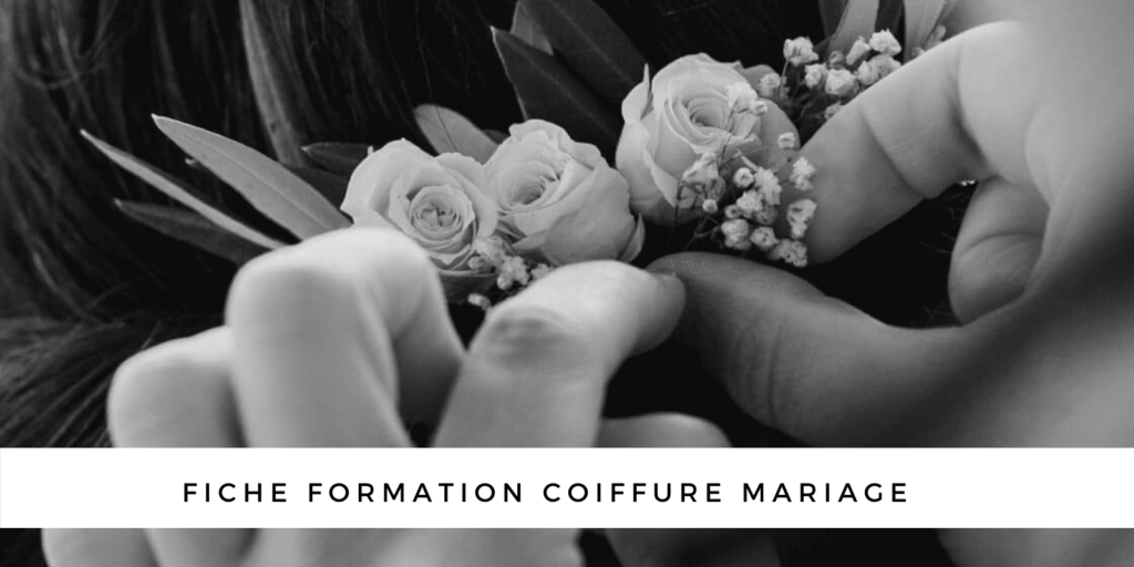 Fiche formation coiffure mariage