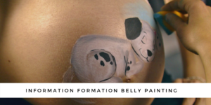 formation belly painting art prenatale