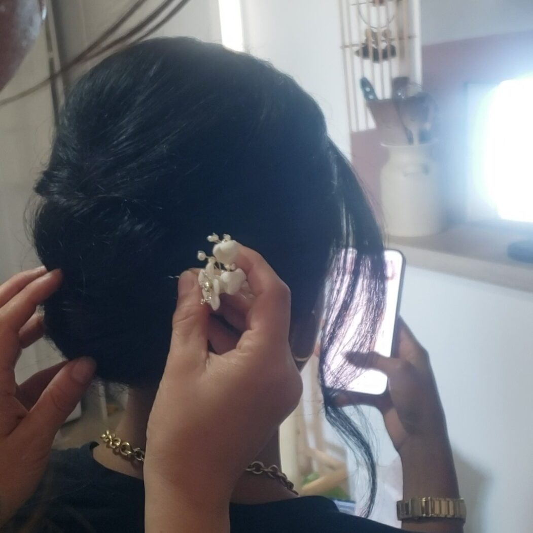 réalisation stagiaire chignon