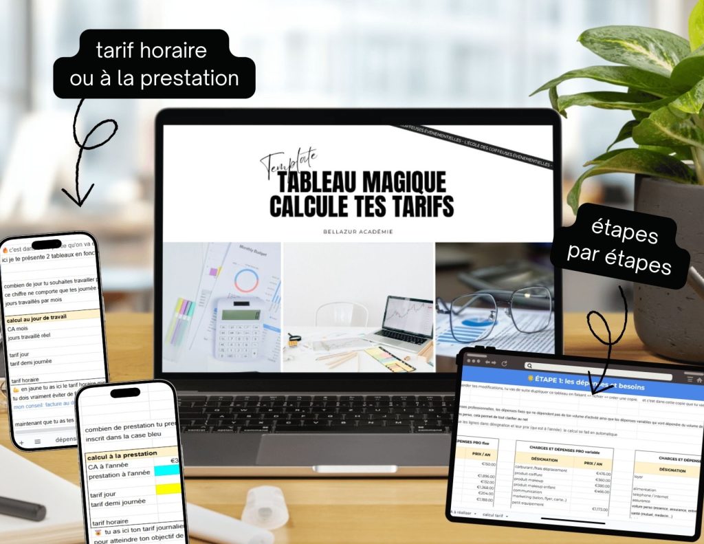 calcul tarif coiffure evenementielle